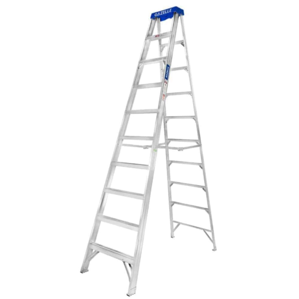 Gazelle G5010 Step Ladder - 10 ft - Aluminium - 113 Kgs — Buy in